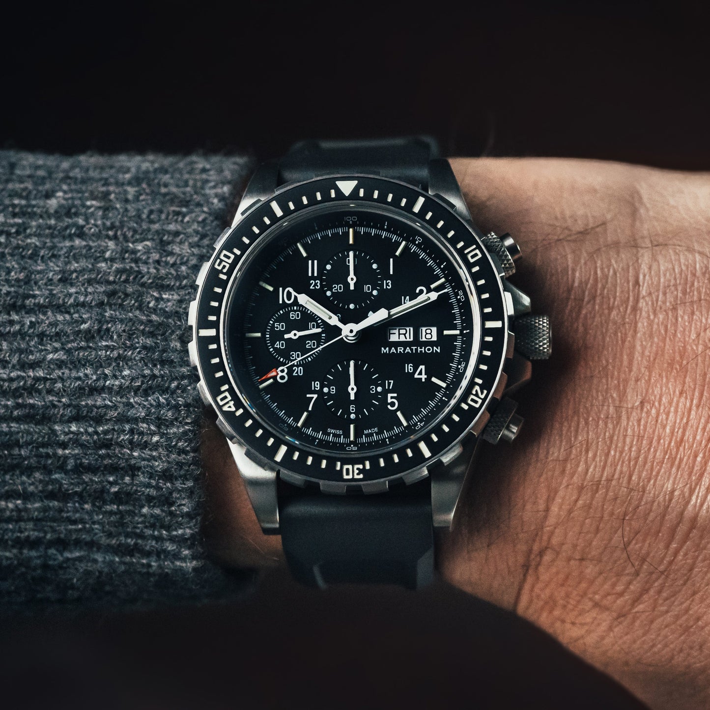 JUMBO DIVER/PILOT'S AUTOMATIC CHRONOGRAPH (CSAR) - 46MM