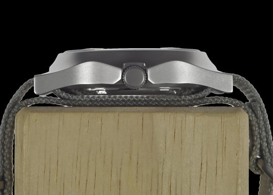 MWC G10LM Stainless Steel Military Watch – Admiralty Grey NATO Strap (Contract Model with Broad Arrow / Pheon)