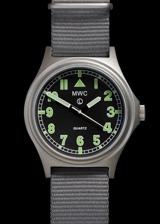 MWC G10 100m / 330ft ft Water resistant Stainless Steel Military Watch with Sapphire Crystal - NATO Stock Number: NSN 6645-99-472-3228