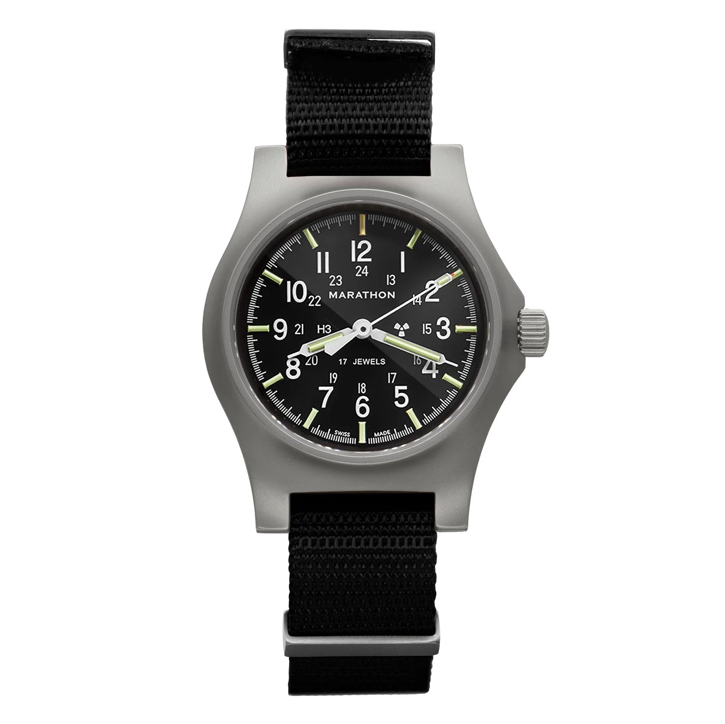 36MM OFFICER'S MECHANICAL (GPM) ON NYLON DEFSTAN