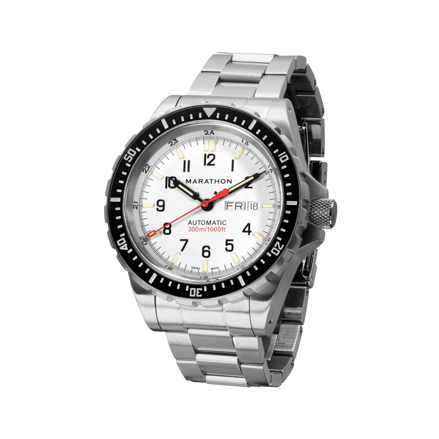 ARCTIC EDITION JUMBO DAY/DATE AUTOMATIC (JDD) WITH STAINLESS STEEL BRACELET - 46MM