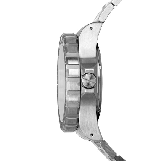 OFFICIAL IDF YAMAM™ JUMBO DAY/DATE AUTOMATIC (JDD) WITH STAINLESS STEEL BRACELET - 46MM