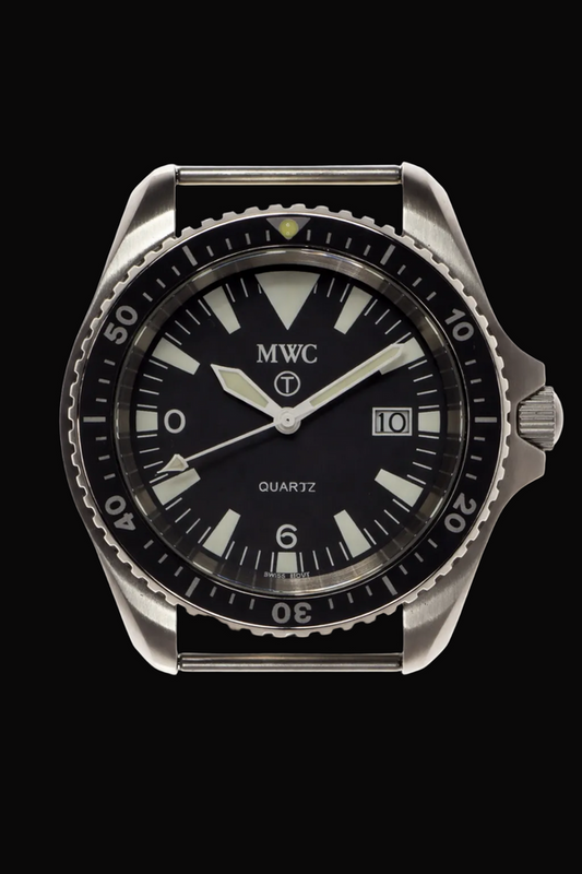Remake of the 2001 MWC Stainless Steel Quartz Military Divers Watch – Built to the Original Specification