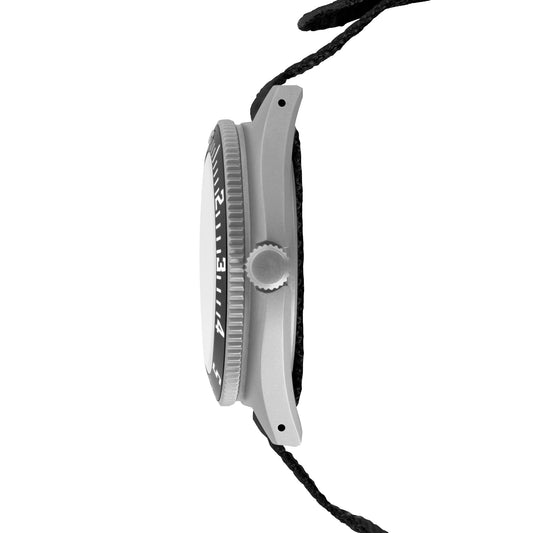 41MM STEEL NAVIGATOR W/ DATE (SSNAV-D) ON BALLISTIC NYLON