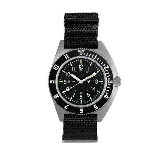 41MM STEEL NAVIGATOR (SSNAV) ON NYLON DEFSTAN