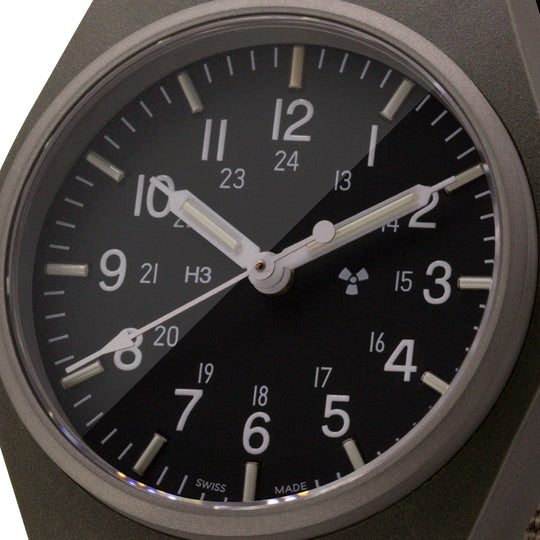 SAGE GREEN GENERAL PURPOSE QUARTZ (GPQ) - 34MM