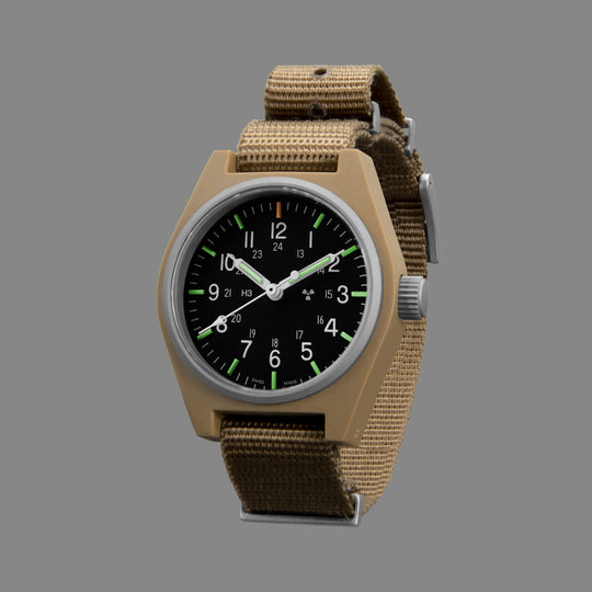 DESERT TAN GENERAL PURPOSE QUARTZ (GPQ) - 34MM