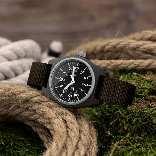 SAGE GREEN GENERAL PURPOSE QUARTZ (GPQ) - 34MM
