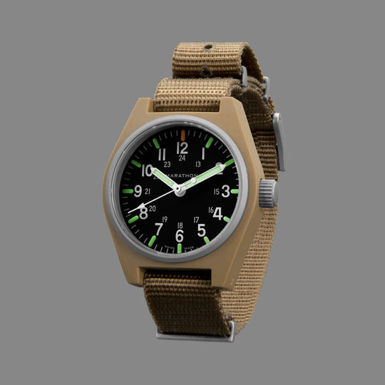 DESERT TAN GENERAL PURPOSE QUARTZ WITH MARAGLO (GPQ) - 34MM
