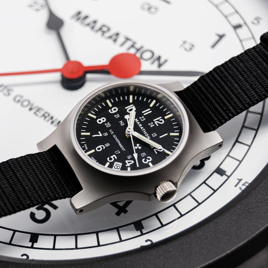 36MM OFFICER'S QUARTZ W/ DATE (GPQ-D)