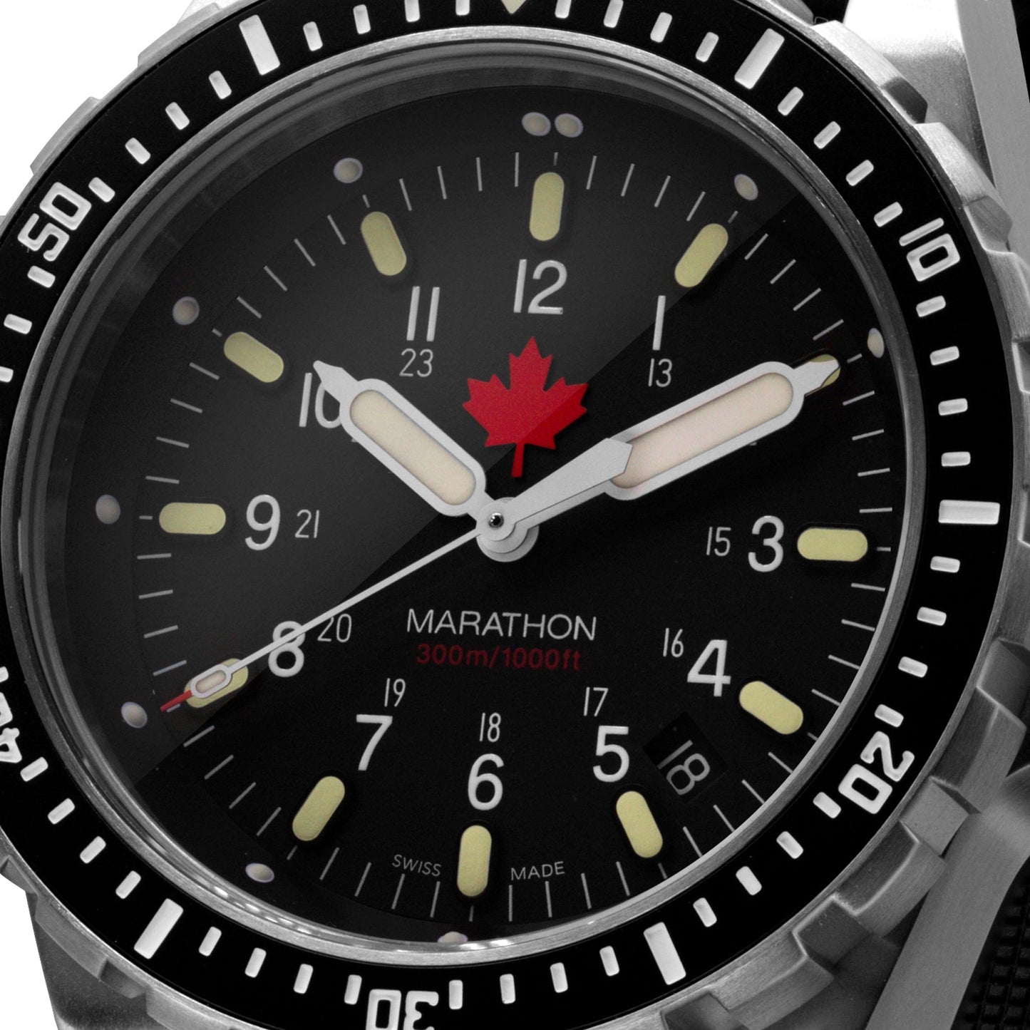 RED MAPLE JUMBO DIVER'S QUARTZ (JSAR) - 46MM