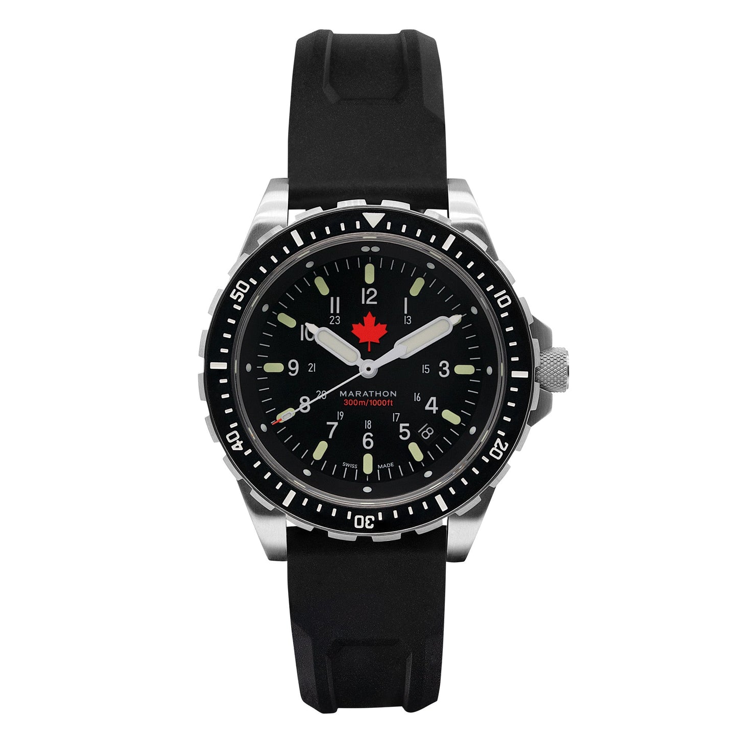 RED MAPLE JUMBO DIVER'S QUARTZ (JSAR) - 46MM