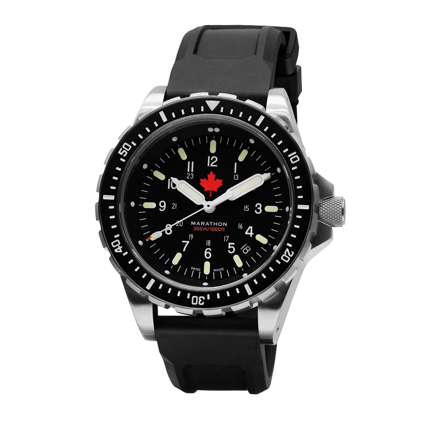 RED MAPLE JUMBO DIVER'S QUARTZ (JSAR) - 46MM