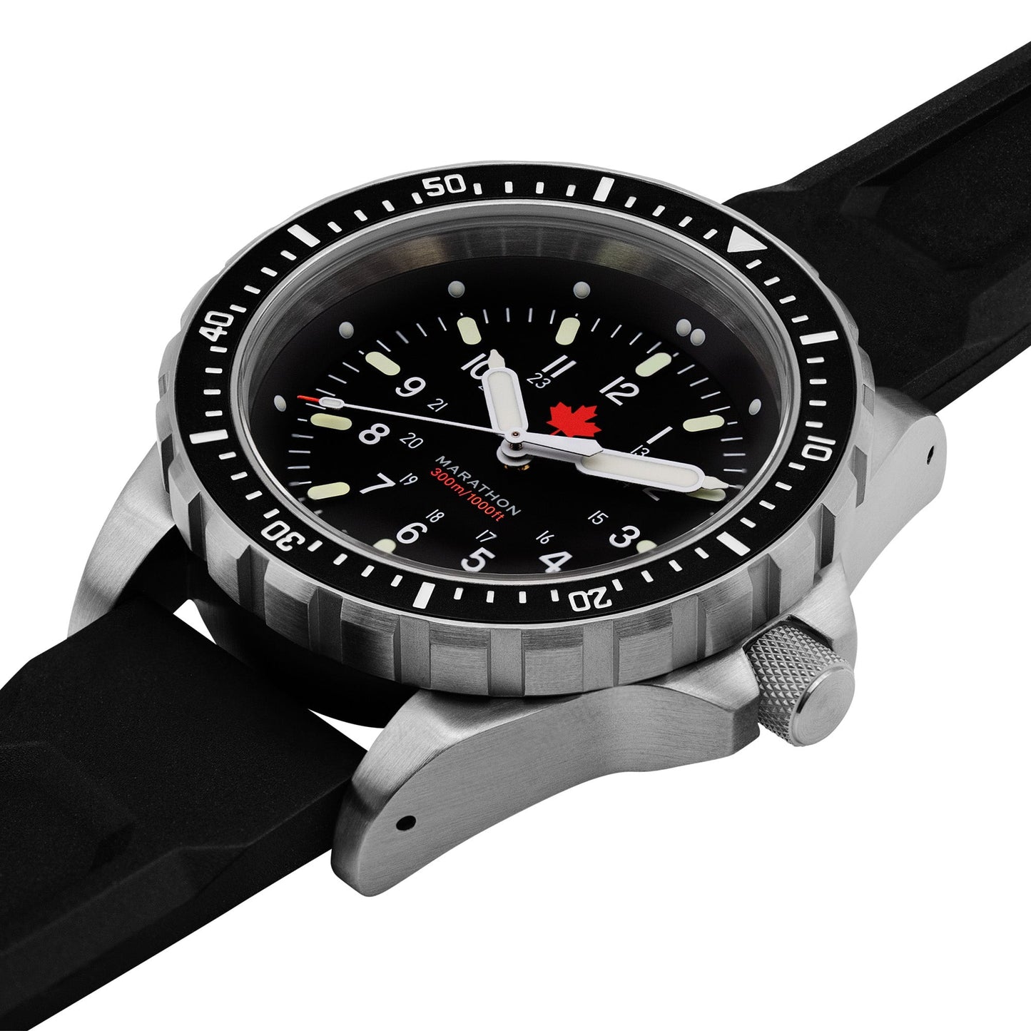 RED MAPLE JUMBO DIVER'S QUARTZ (JSAR) - 46MM