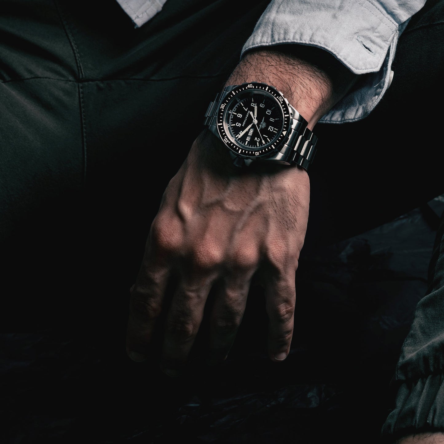 OFFICIAL IDF YAMAM™ JUMBO DAY/DATE AUTOMATIC (JDD) - 46MM