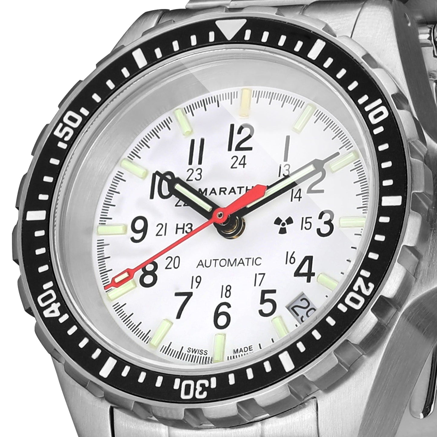 ARCTIC EDITION MEDIUM DIVER'S AUTOMATIC (MSAR AUTO) WITH STAINLESS STEEL BRACELET - 36MM