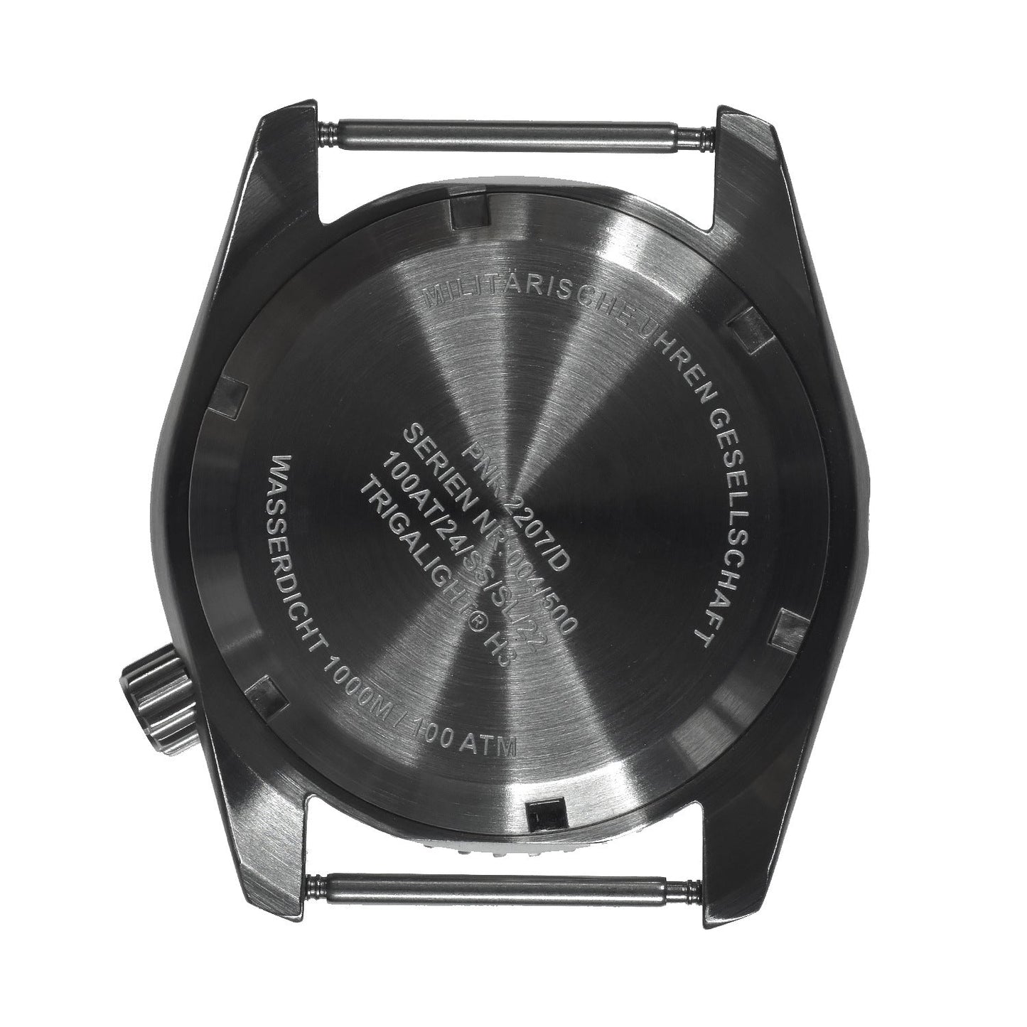 MWC "Depthmaster" 100atm / 3,280ft / 1000m Water Resistant Military Divers Watch in a Stainless Steel Case with GTLS and Helium Valve (10 Year Battery Life)