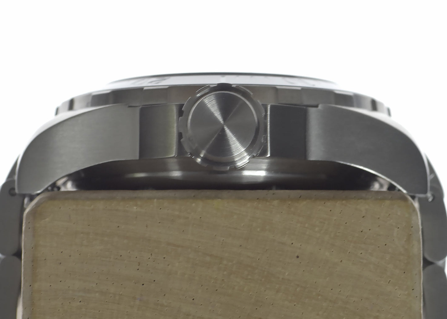 MWC 100atm / 3,280ft / 1000m Water Resistant Divers Watch in Stainless Steel Case with Helium Valve on a Matching Bracelet / 100% Swiss Made with Swiss 26 Jewel Automatic Movement