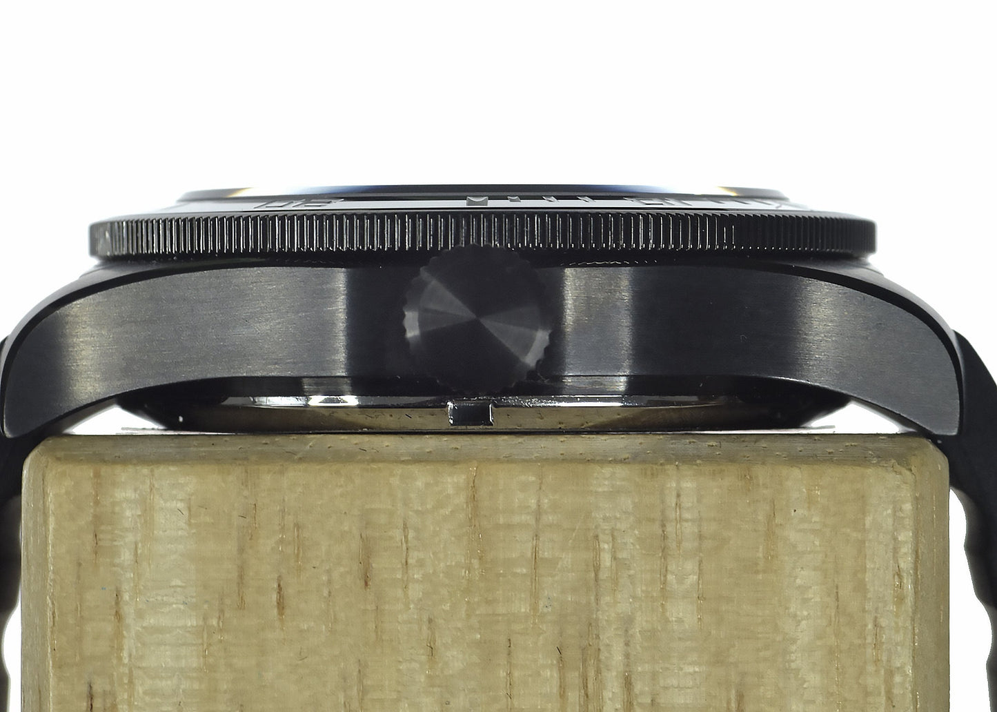 MWC Swiss Made 500m (1640ft) Water Resistant Automatic Divers Watch in Black PVD Stainless Steel With Sapphire Crystal, Ceramic Bezel and Helium Valve