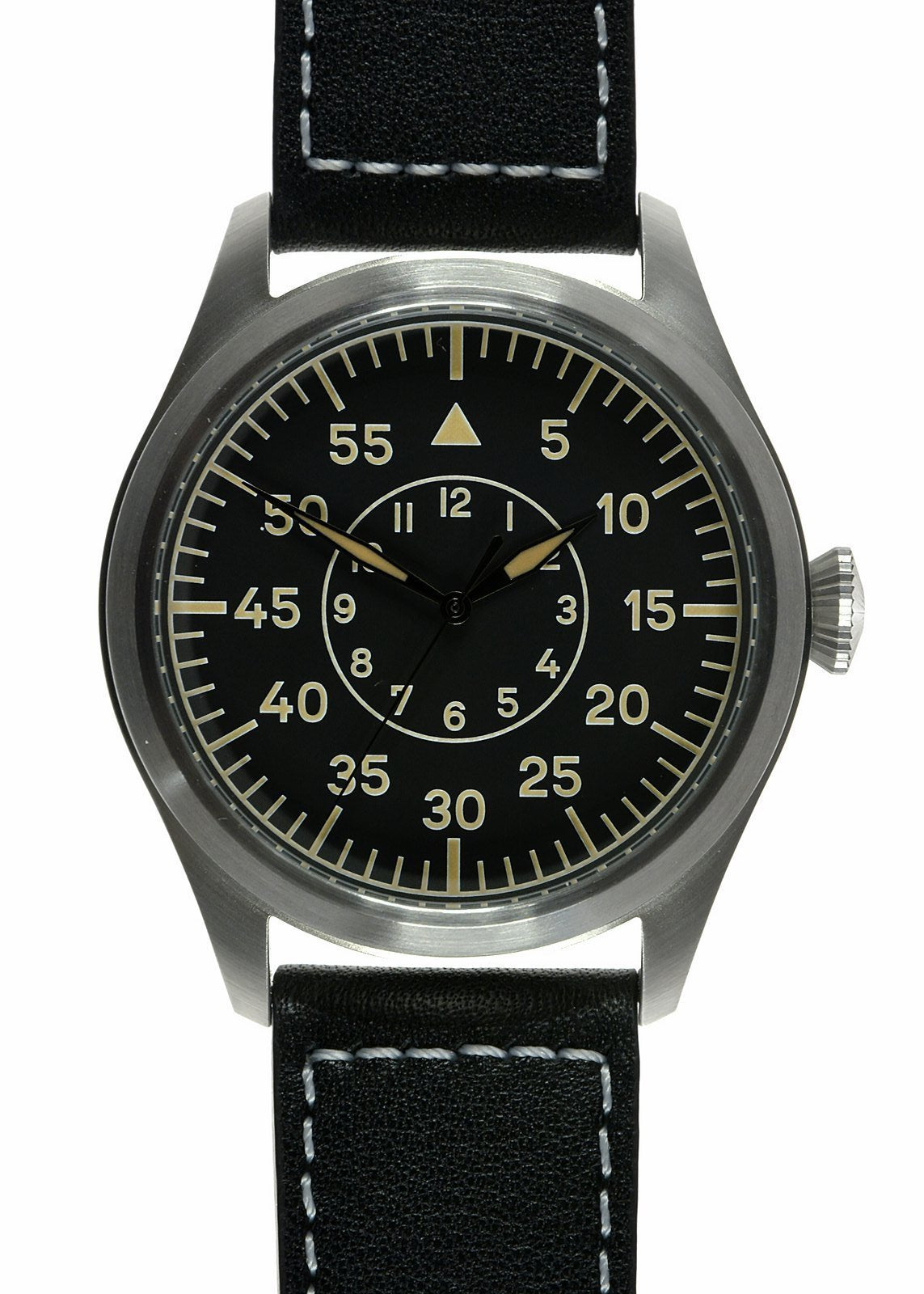 MWC Classic 46mm Limited Edition XL Luftwaffe Pattern Military Aviators  Watch (Retro Dial Version)