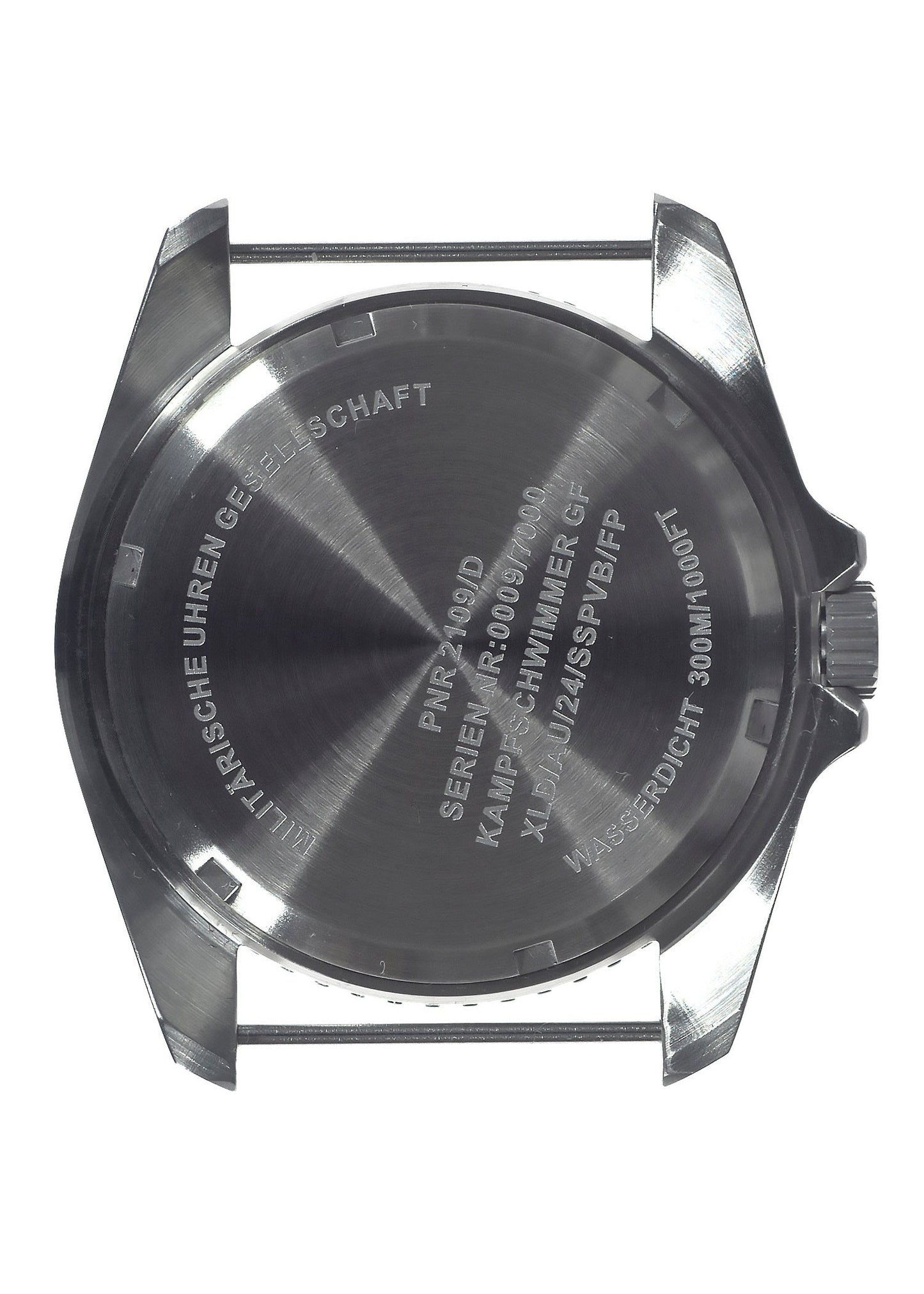 Stainless Steel Military Divers Watch with Automatic 24 Jewel Movement, 12/24 Hour Dial Format, Sapphire Crystal and Ceramic Bezel (Tactical Solid Strap Bars)