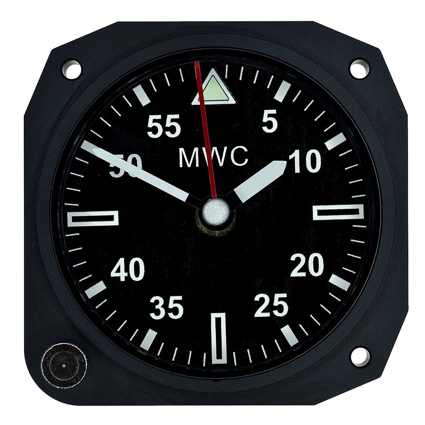 Limited Edition Replica Cockpit / Desk Clock in Matt Black Finish