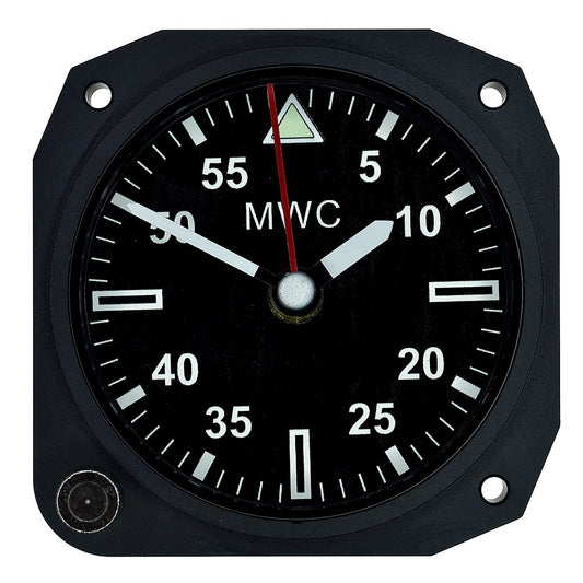 Limited Edition Replica Cockpit / Desk Clock in Matt Black Finish