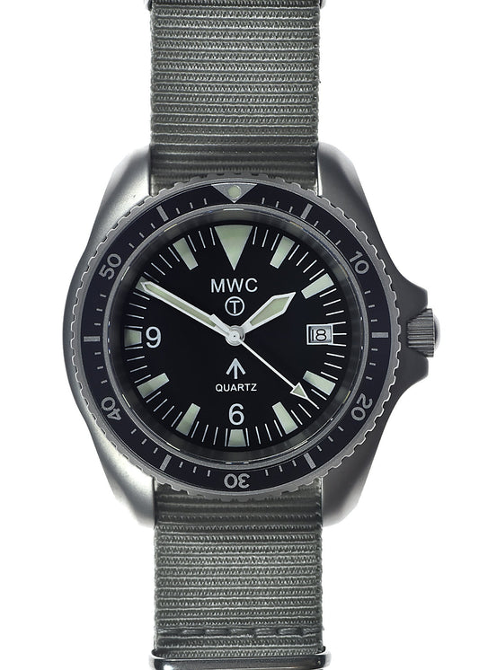 MWC 1999-2001 Pattern Quartz Military Divers Watch with Sapphire Crystal and 10 Year Battery Life