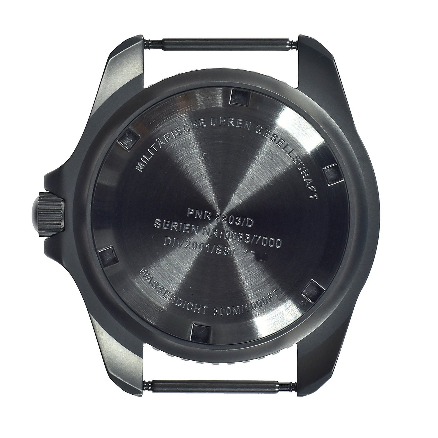 MWC 1999-2001 Pattern Automatic Military Divers Watch with Sapphire Crystal and 60 Hour Power Reserve