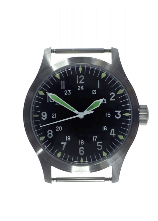 MWC GG-W-113 Classic 1960s/70s U.S Pattern Vietnam War Issue Watch with 24 Jewel Automatic Movement and 100m Water Resistance