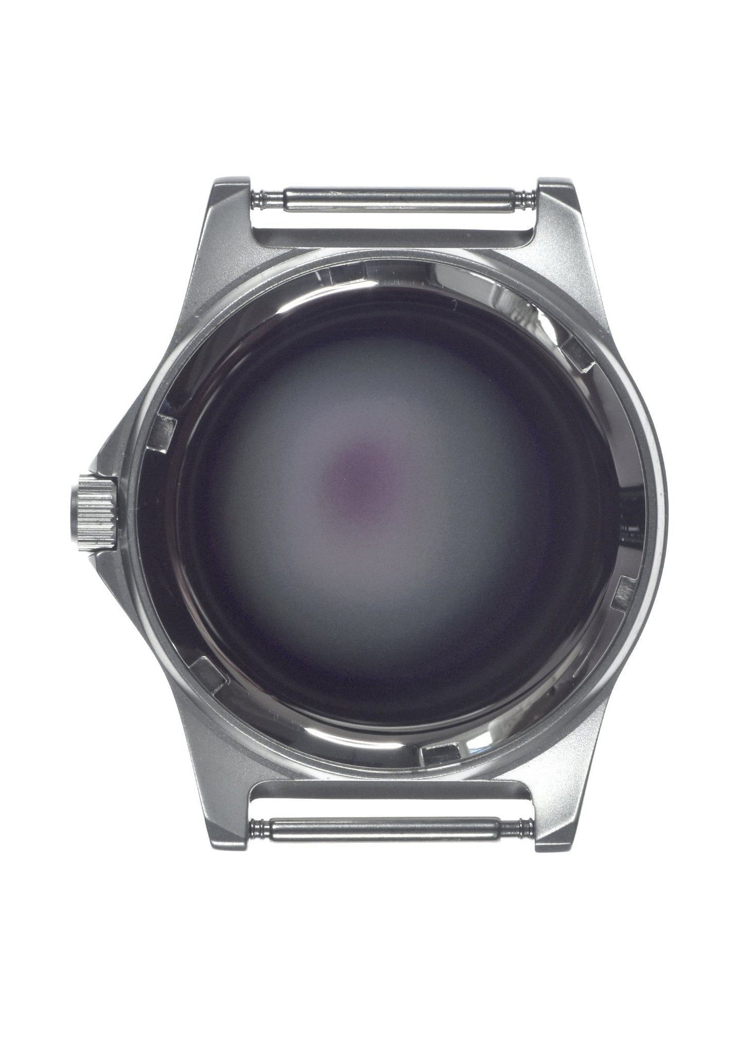 MWC G10 LM Stainless Steel Military Watch (Grey Strap) - Plain Caseback Suitable for Engraving / Personalization