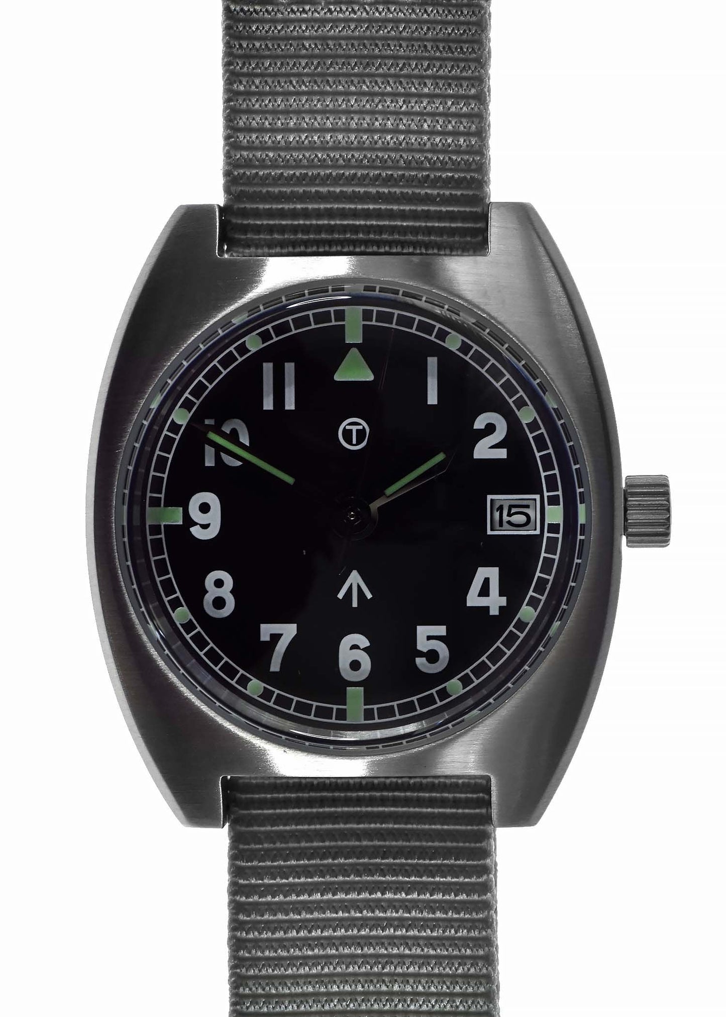 W10 1970s Pattern Automatic Military Watch with 100m / 330ft Water Resistance - Date Version