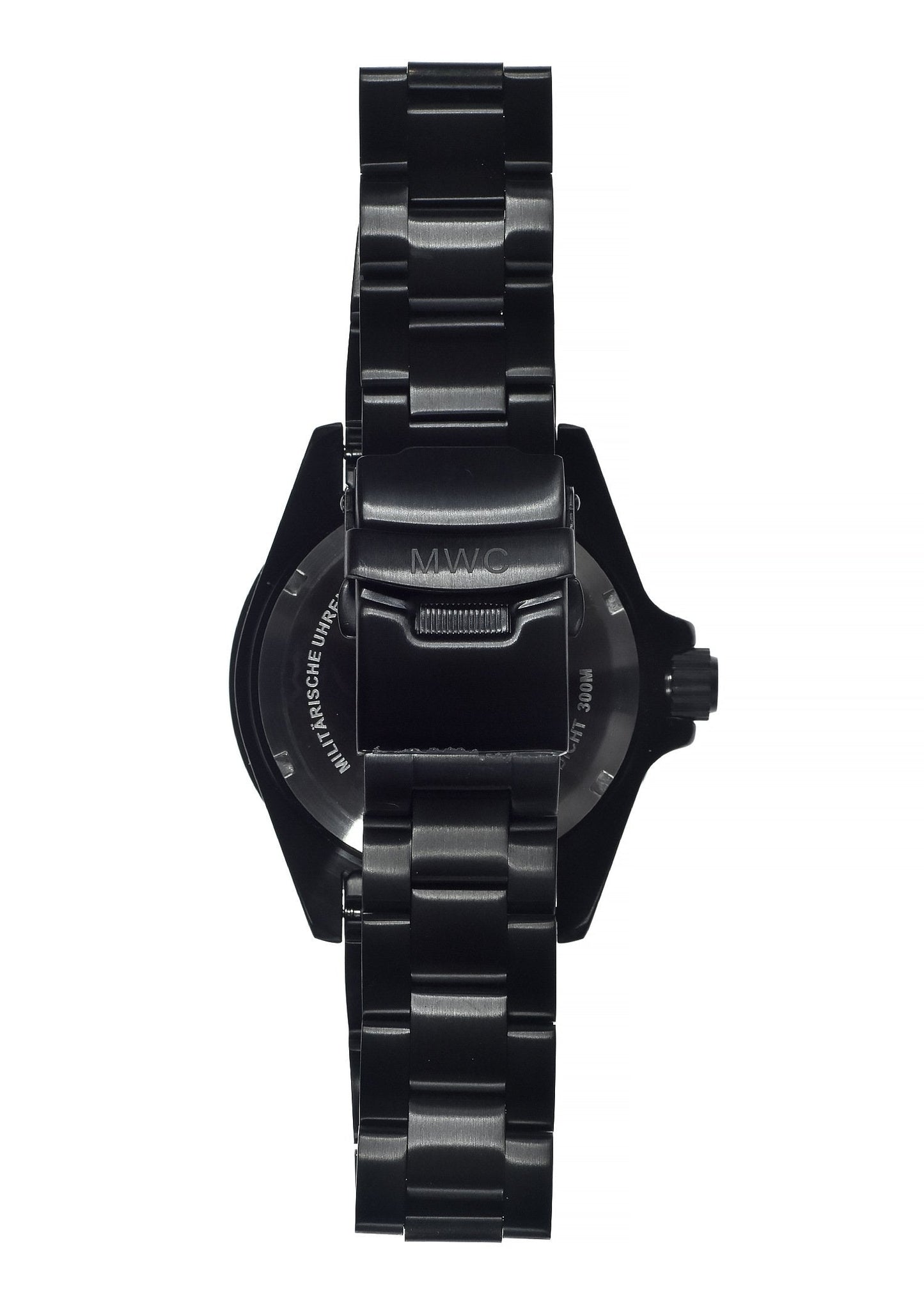 MWC 24 Jewel 300m Automatic Divers Watch with Ceramic Bezel and Sapphire Crystal on PVD Bracelet