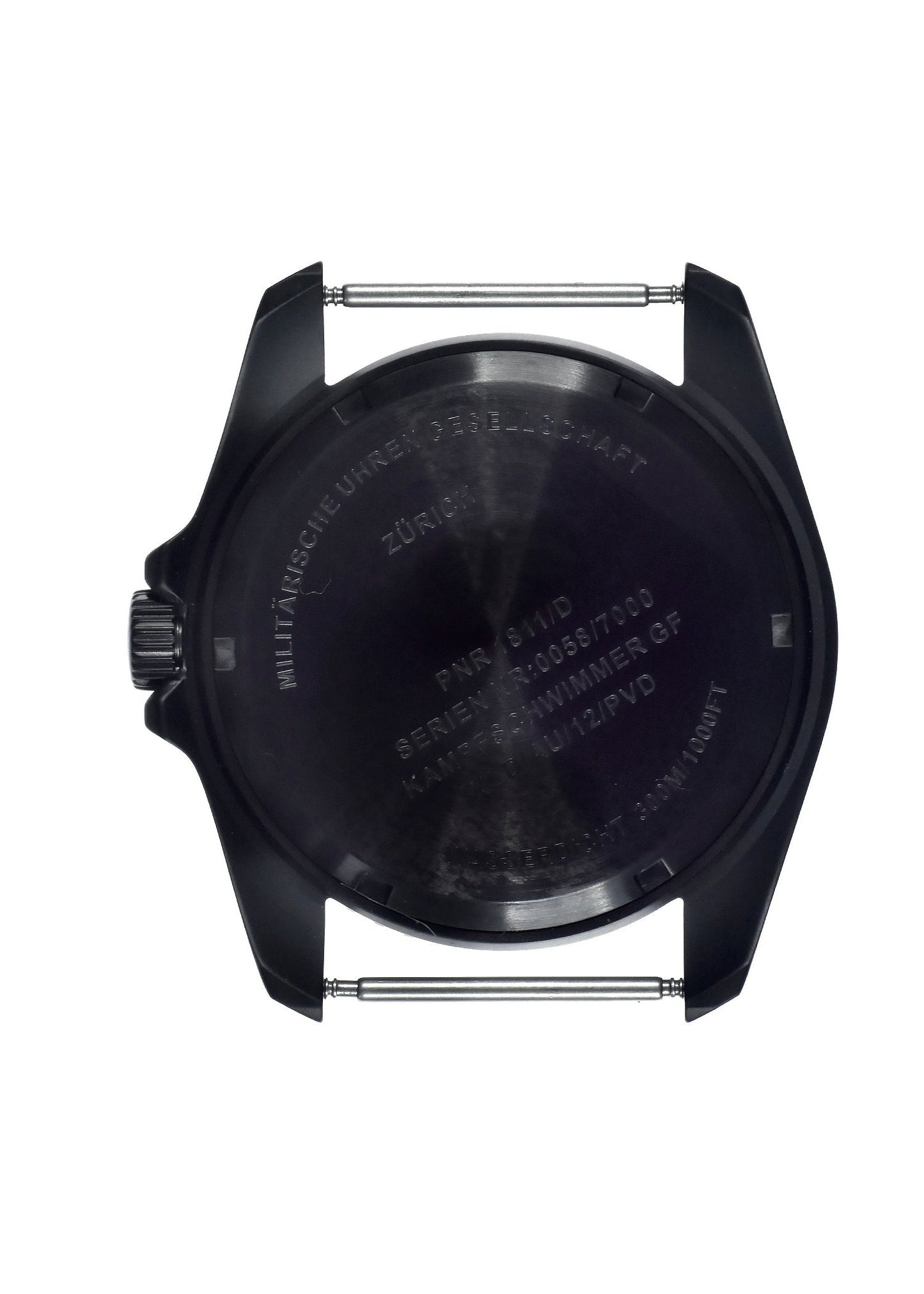 MWC Military Divers Watch in PVD Steel Case (Automatic) Latest Model with Ceramic Bezel and Sapphire Crystal