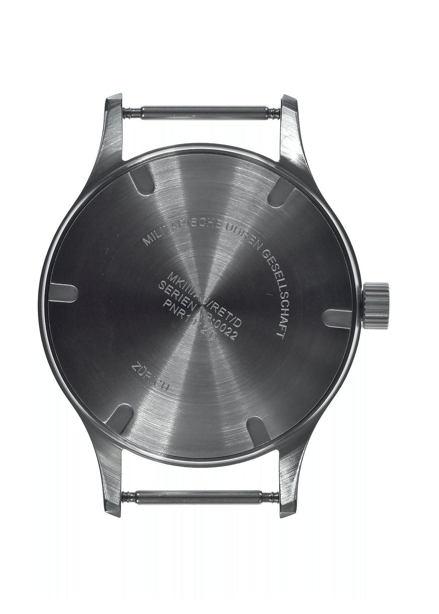 MWC Mk III Stainless Steel 1950's Pattern 100m Water Resistant Automatic Military Watch with Retro Dial and Sapphire Crystal