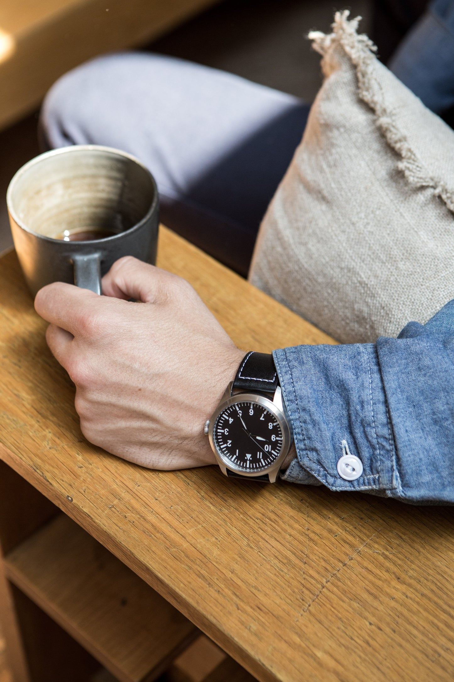 MWC 1940s Pattern Classic 46mm Limited Edition XL Military Pilots Watch