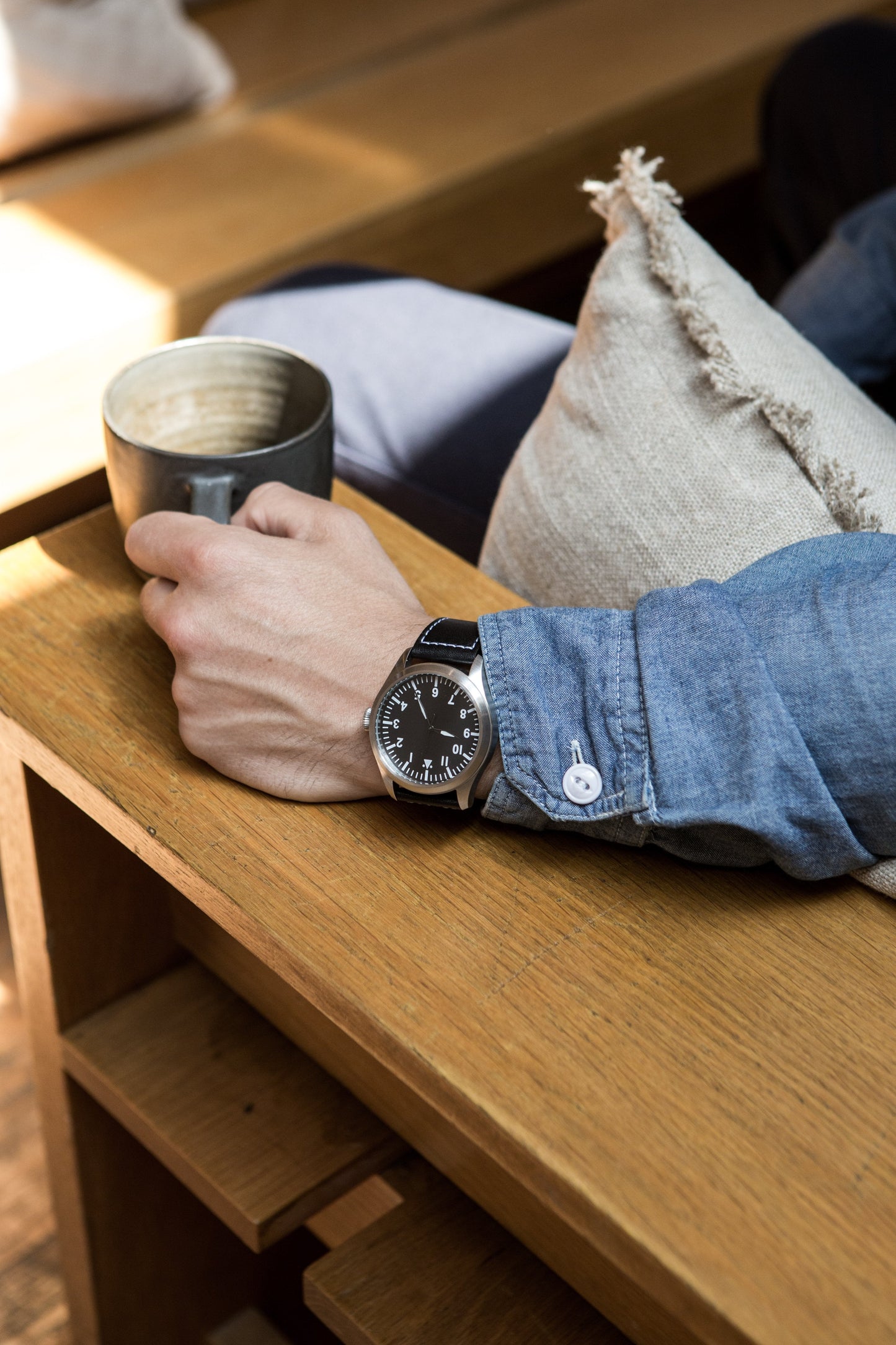 MWC 1940s Pattern Classic 46mm Limited Edition XL Military Pilots Watch