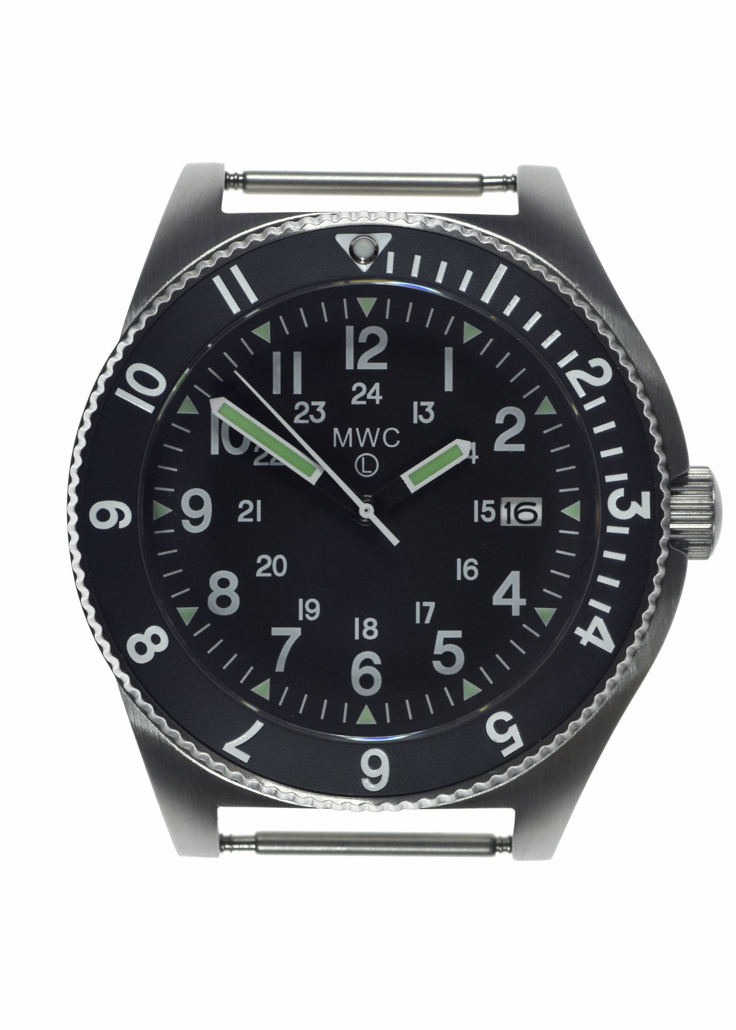 MWC 300m Water Resistant Stainless Steel Navigator Watch with Luminova (Automatic)