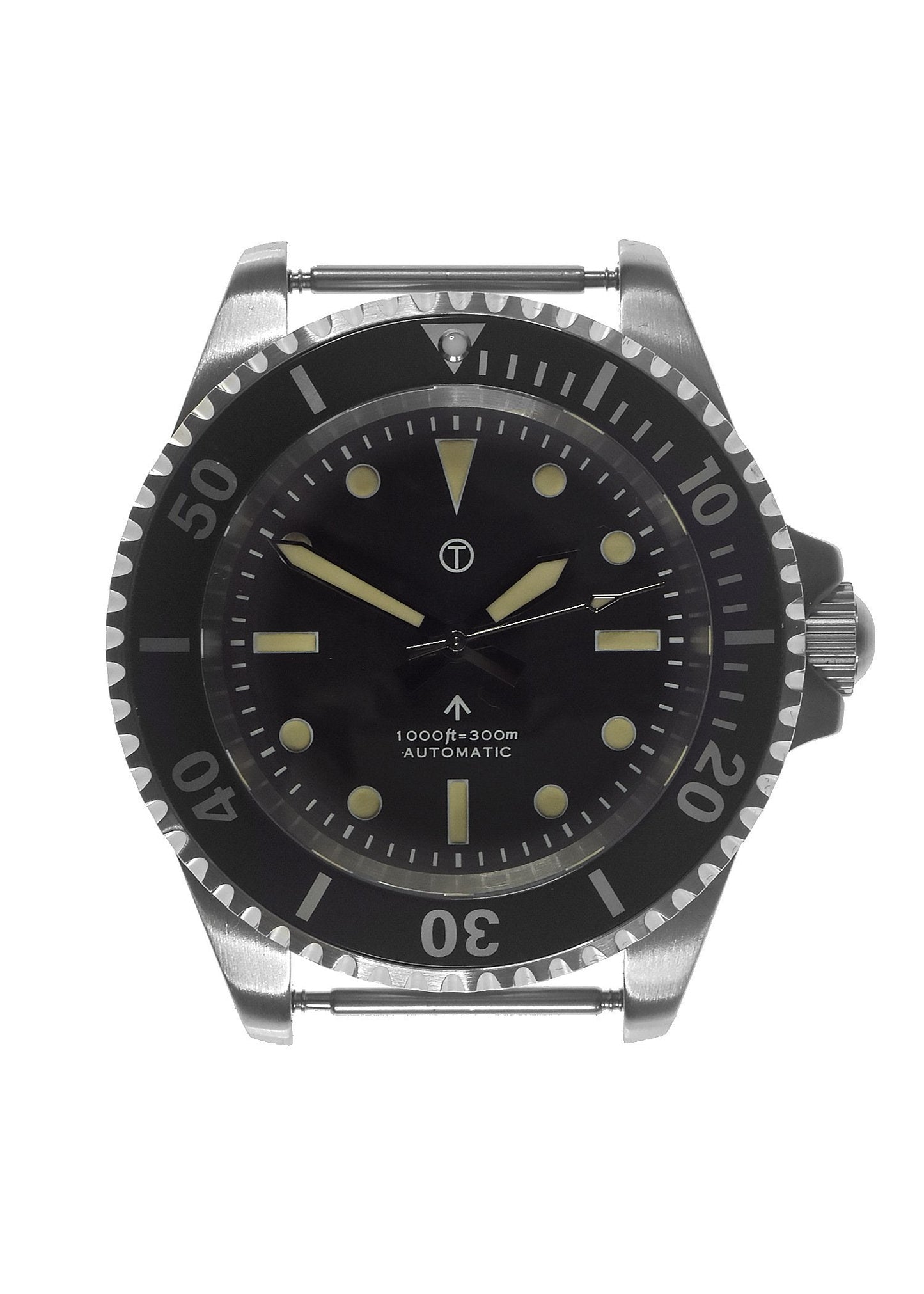 MWC 24 Jewel 1982 Pattern 300m Automatic Military Divers Watch with Sapphire Crystal on a NATO Webbing Strap (Non Date Version)