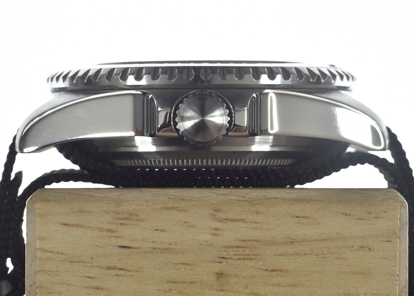 MWC 24 Jewel 1982 Pattern 300m Automatic Military Divers Watch with Sapphire Crystal on a NATO Webbing Strap