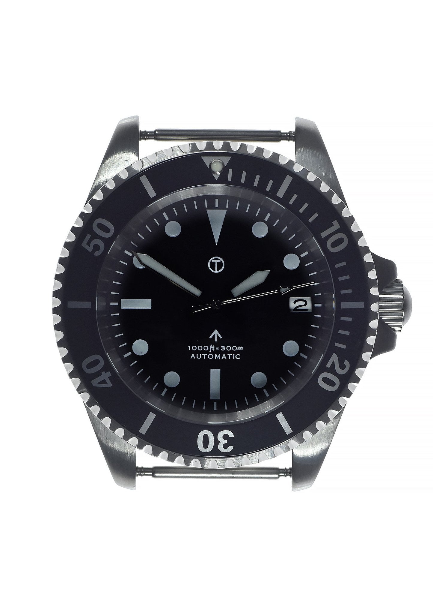 MWC 24 Jewel 1982 Pattern 300m Automatic Military Divers Watch with Sapphire Crystal on a NATO Webbing Strap