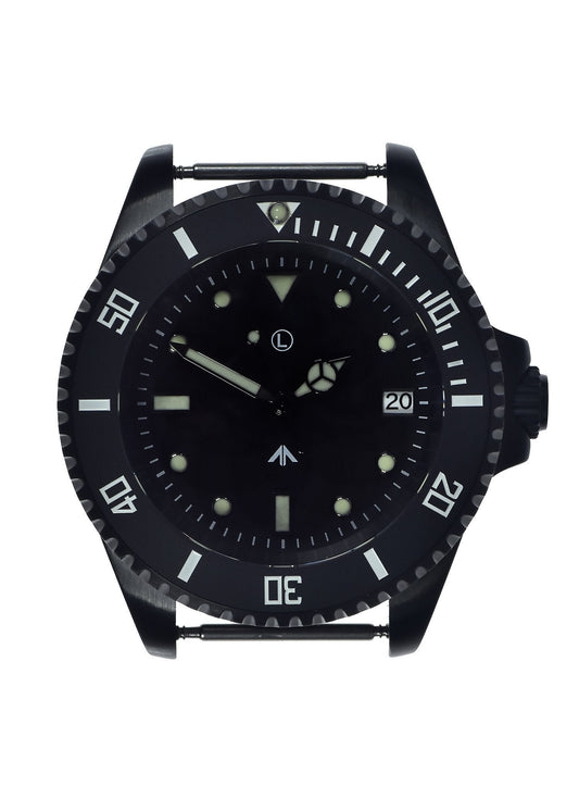 MWC 24 Jewel PVD 300m Automatic Military Divers Watch with Sapphire Crystal and Ceramic Bezel