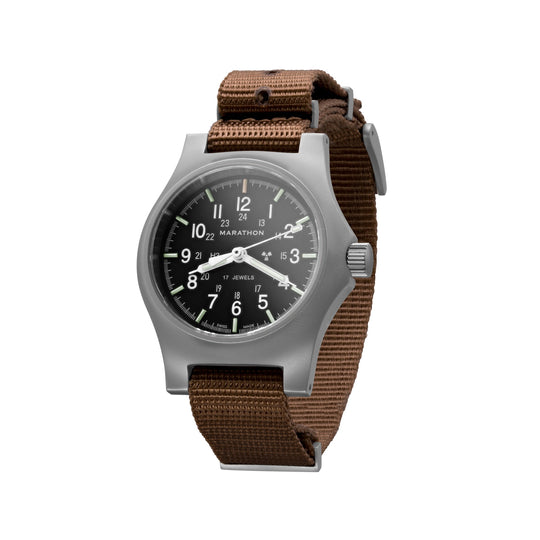 36MM OFFICER'S MECHANICAL (GPM) ON NYLON DEFSTAN