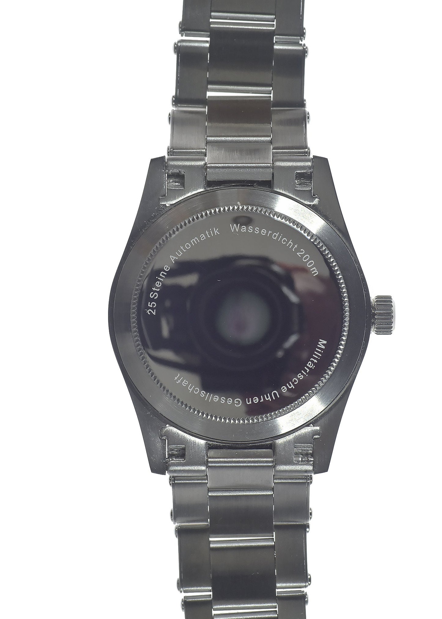 MWC Classic 1950s/1960s Pattern 25 Jewel Automatic "Adventurer" Watch with Retro Luminous Paint, Sapphire Crystal and 1960s Pattern Bracelet