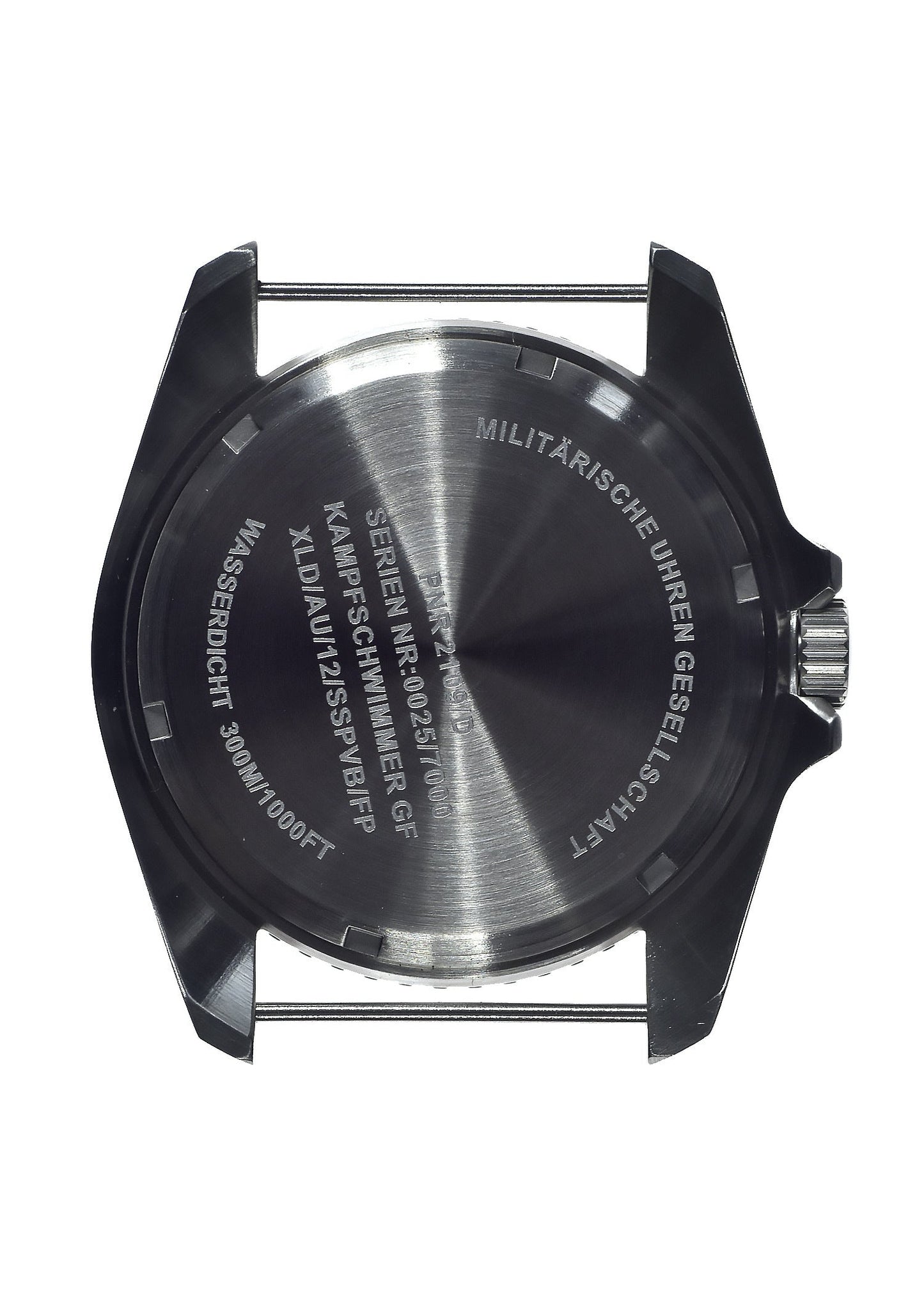 Stainless Steel Military Divers Watch with Automatic 24 Jewel Movement, 12 Hour Dial Format, Sapphire Crystal and Ceramic Bezel (Tactical Solid Strap Bars)