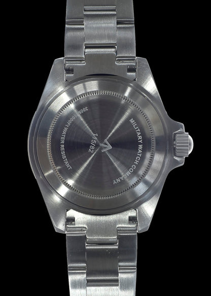 MWC 24 Jewel 1982 Pattern 300m Automatic Military Divers Watch with Sapphire Crystal on a Matching Stainless Steel Bracelet (Date Version)