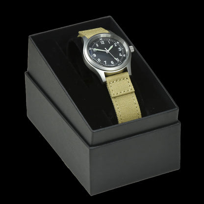 A-11 1940s WWII Pattern Military Watch With Shatter and Scratch Resistant Box Sapphire Crystal (Automatic)