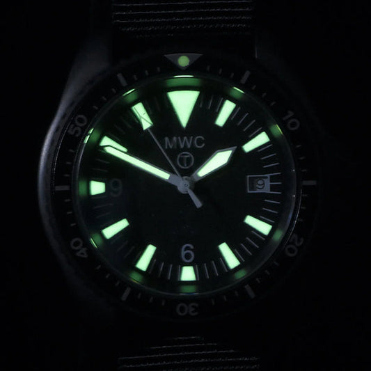 Remake of the 2001 MWC Black PVD Steel Quartz Military Divers Watch – Built to the Original Specification