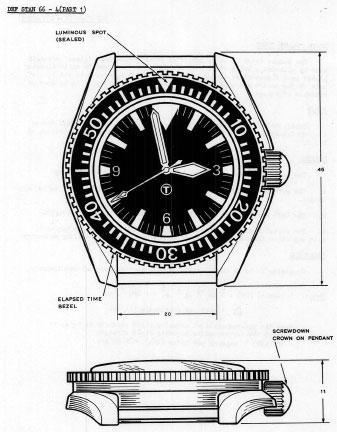 MWC 1999-2001 Pattern Quartz Day/Date Military Divers Watch in Covert Black PVD with Sapphire Crystal