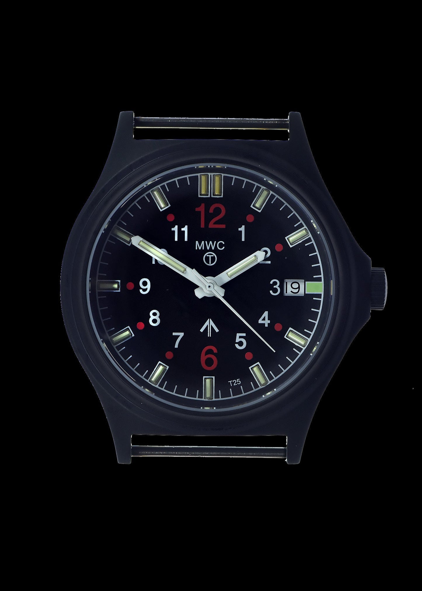 G10SL MKV 200m/660ft Water Resistant Military Watch in Black PVD with GTLS